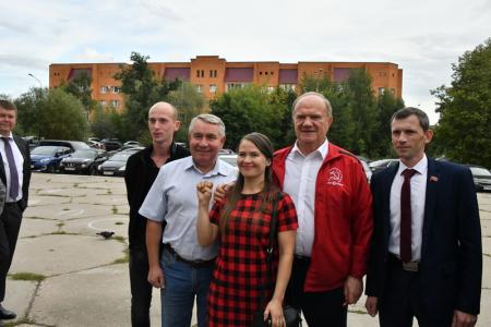 Завершился рабочий визит лидера КПРФ Г.А. Зюганова в города Подмосковья