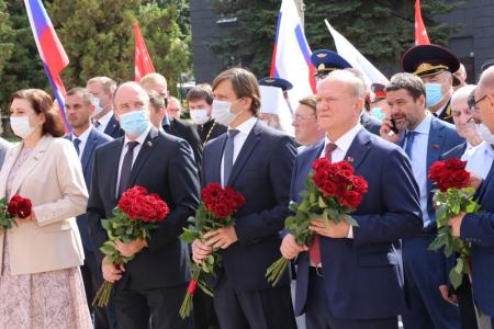 Г.А. Зюганов принимает участие в торжественных мероприятиях в Орле