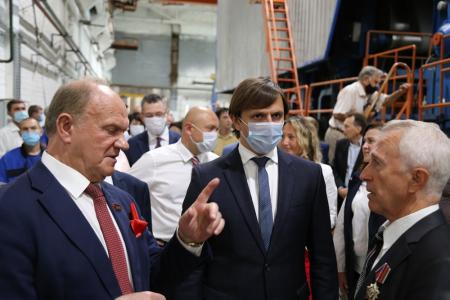 Продолжается рабочий визит Г.А. Зюганова в Орел