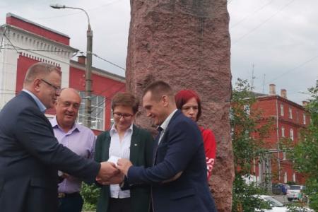 Состоялся рабочий визит заместителя Председателя ЦК КПРФ В.И. Кашина в подмосковный Серпухов