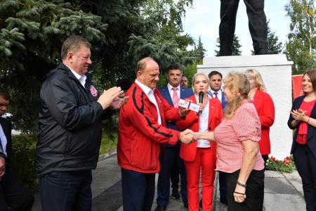 Завершился рабочий визит лидера КПРФ Г.А. Зюганова в города Подмосковья