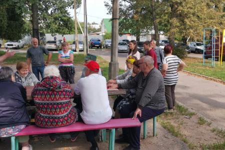 Московская область. Встреча депутата-коммуниста Александра Наумова с жителями посёлка Данки