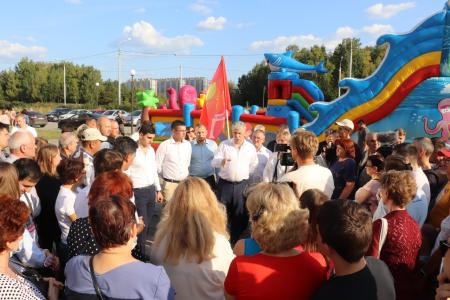 Юрий Афонин и Павел Грудинин в Томске: «При честном подсчете голосов вся Россия будет красным поясом!»