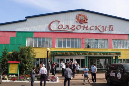Юрий Афонин и Павел Грудинин посетили передовые сельхозпредприятия Красноярского края