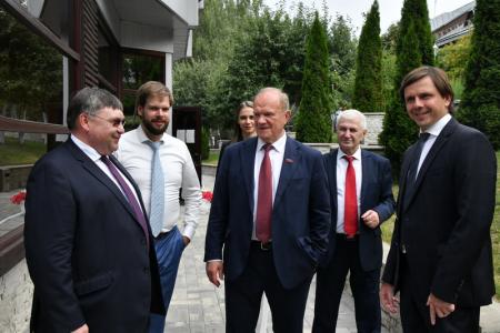 Завершился рабочий визит Г.А. Зюганова в Орел