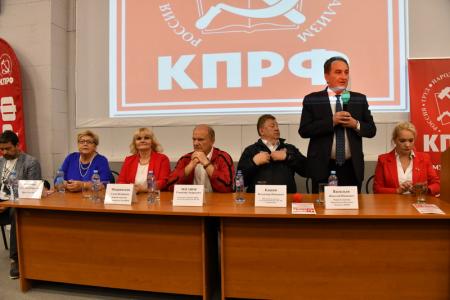 Завершился рабочий визит лидера КПРФ Г.А. Зюганова в города Подмосковья