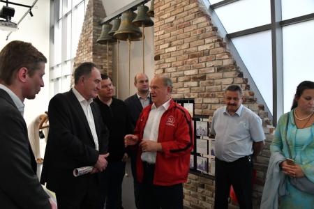 Г.А. Зюганов посетил Музейно-выставочный комплекс "Новый Иерусалим"
