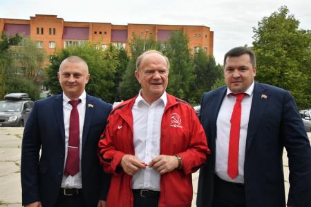 Завершился рабочий визит лидера КПРФ Г.А. Зюганова в города Подмосковья