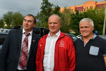 Завершился рабочий визит лидера КПРФ Г.А. Зюганова в города Подмосковья