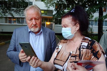 Москва. «Народная приемная» КПРФ в ВАО. Встречи в Восточном Измайлово