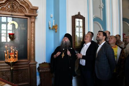 Г.А. Зюганов посетил Музейно-выставочный комплекс "Новый Иерусалим"