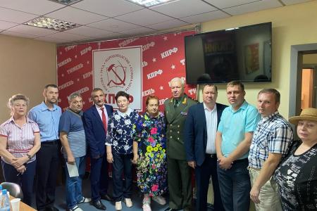 Встречи В.И. Соболева в Тюмени