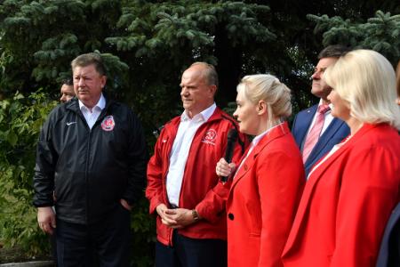 Завершился рабочий визит лидера КПРФ Г.А. Зюганова в города Подмосковья