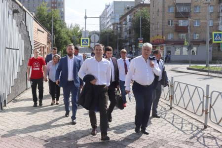 Юрий Афонин и Павел Грудинин завершили визит в Красноярский край