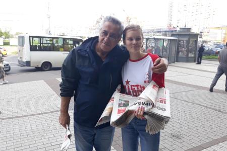В Петербурге продолжаются пикеты в рамках Всероссийской акции протеста «Антикапитализм-2021»