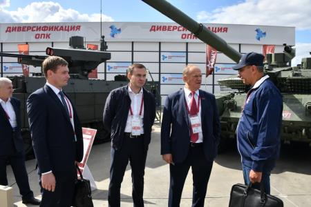 Г.А. Зюганов принял участие в церемонии открытия Международного военно-технического форума «АРМИЯ – 2021» и Армейских международных игр – 2021