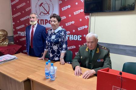 Встречи В.И. Соболева в Тюмени