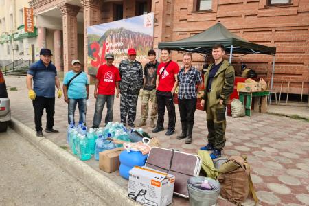 Единый народ с единой судьбой. Пожары в Якутии…