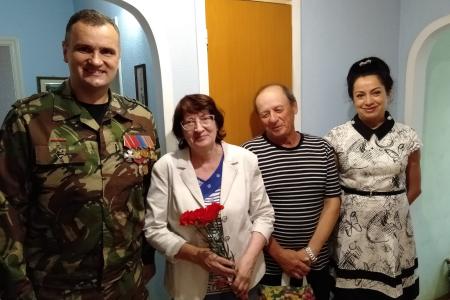 Калужские коммунисты поздравили ветеранов с праздником