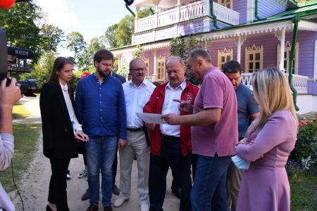 На родной орловской земле