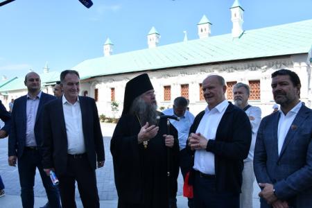 Г.А. Зюганов посетил Музейно-выставочный комплекс "Новый Иерусалим"