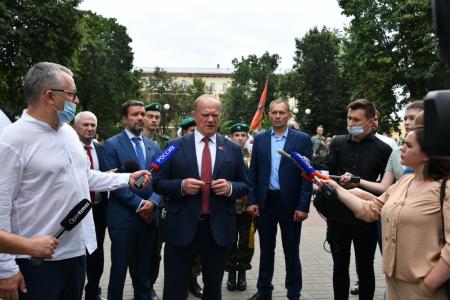 Завершился рабочий визит Г.А. Зюганова в Орел