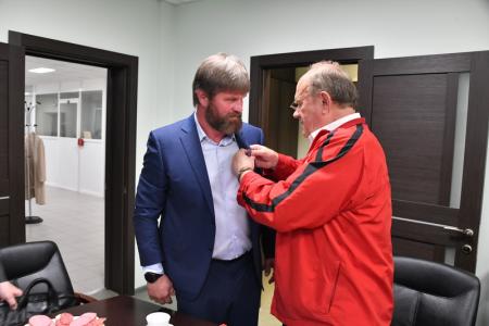 Завершился рабочий визит лидера КПРФ Г.А. Зюганова в города Подмосковья