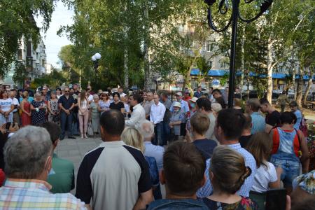 Алтайский край. В Бийске прошла массовая встреча жителей с Николаем Бондаренко