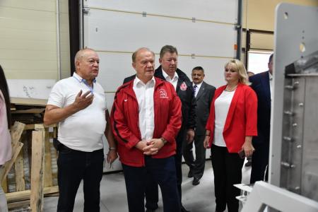 Завершился рабочий визит лидера КПРФ Г.А. Зюганова в города Подмосковья