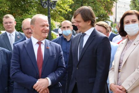 Г.А. Зюганов принимает участие в торжественных мероприятиях в Орле