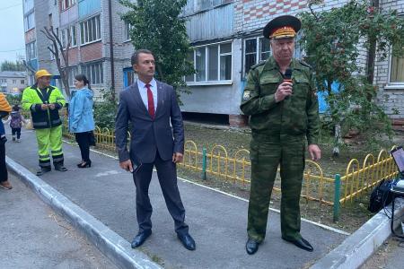 Встреча с Генералом Соболевым в поселке Мелиораторов в Тюменской области