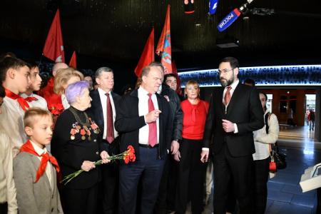 «Дорогой отцов-победителей». Г.А. Зюганов посетил Музей Победы в городе Москве
