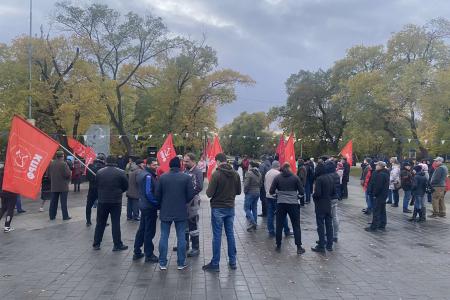 Тюменцы вышли на митинг против массовых фальсификаций на выборах
