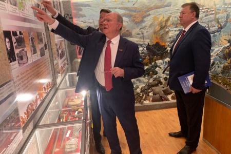 Урок мужества в гимназии имени Подольских курсантов