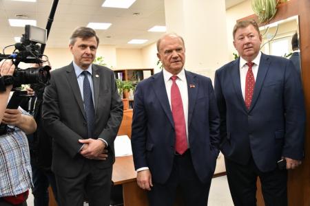Итоговый репортаж о рабочей поездке Г.А. Зюганова в подмосковный город Подольск