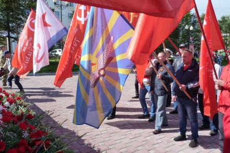 Магаданские коммунисты провели памятную акцию в честь Дня победы над японскими милитаристами