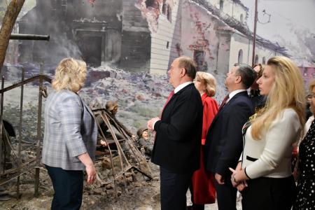 «Дорогой отцов-победителей». Г.А. Зюганов посетил Музей Победы в городе Москве