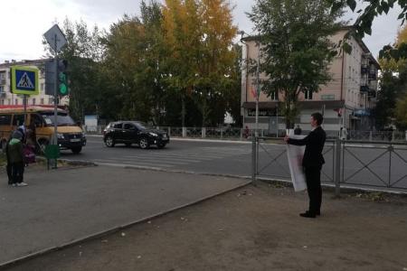 Тува. В Кызыле прошли одиночные пикеты «За честные выборы!»