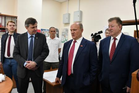 Итоговый репортаж о рабочей поездке Г.А. Зюганова в подмосковный город Подольск