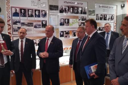 Урок мужества в гимназии имени Подольских курсантов