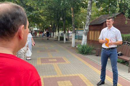 Краснодарский край. Кандидаты в депутаты Госдумы от КПРФ проводят встречи с избирателями