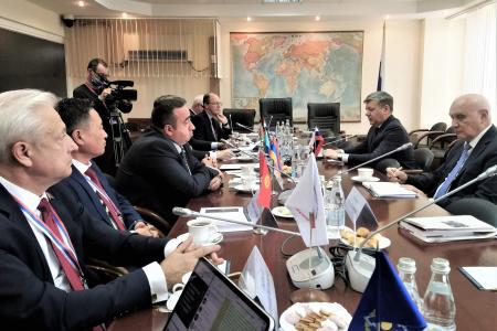Дмитрий Новиков провёл встречу с членами миссии наблюдателей ПА ОДКБ
