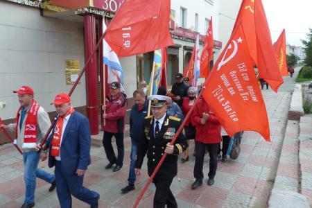 Магаданские коммунисты провели памятную акцию в честь Дня победы над японскими милитаристами