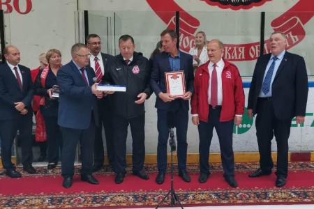 Г.А. Зюганов посетил Ледовый дворец «Витязь» в подмосковном Подольске
