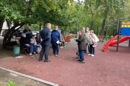 Москва.«Народная приемная» КПРФ в ВАО. Встреча с организациями инвалидов в Измайлово.