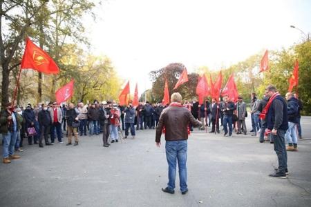 Свердловская область. Массовые акции протеста по итогам выборов 2021