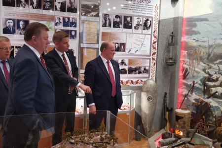 Урок мужества в гимназии имени Подольских курсантов