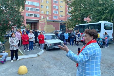 Встреча с Генералом Соболевым в поселке Мелиораторов в Тюменской области