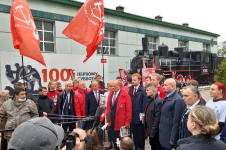 Г.А.Зюганов провел встречи на территории 205-го округа Москвы: Про "великий почин" и кандидатов-одномандатников от КПРФ в столице