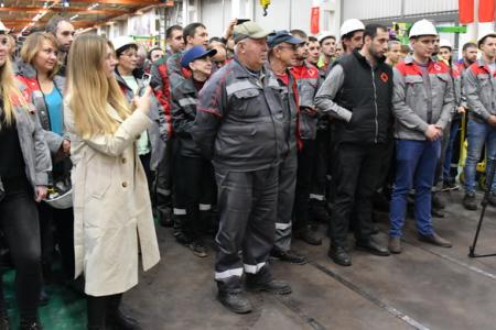 Г.А. Зюганов посетил Кировский завод в Санкт-Петербурге
